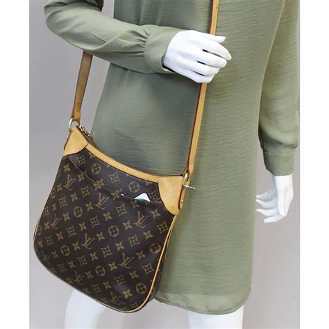 louis vuitton monogram odeon pm crossbody shoulder handbag